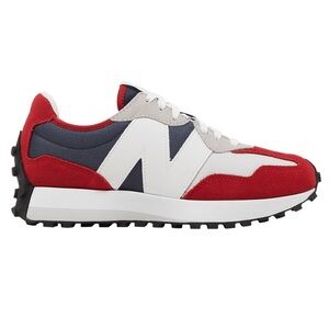 New Balance 327 Men's Retro Running Sneaker - Red/White/Navy